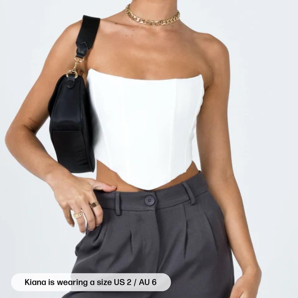 Princess Polly Ivory corset